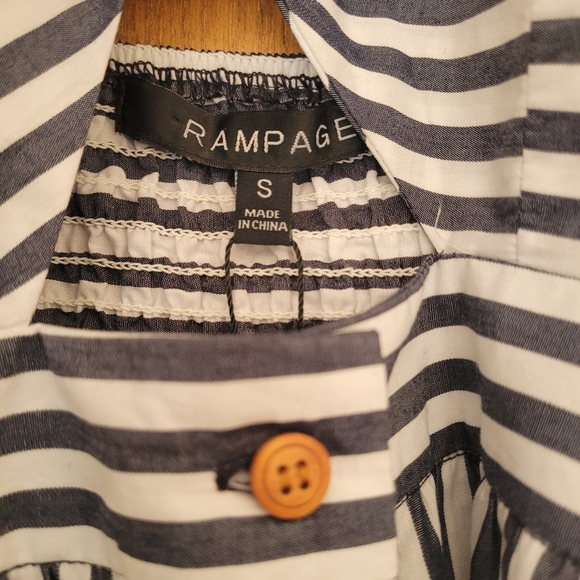 Rampage Striped Sundress, Size Small - Picture 4 of 7